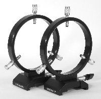 Telescope Guide Scope Rings DVR125 Losmandy Style Rings and Vixen Style Rings